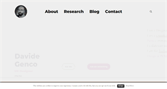 Desktop Screenshot of davidegenco.it